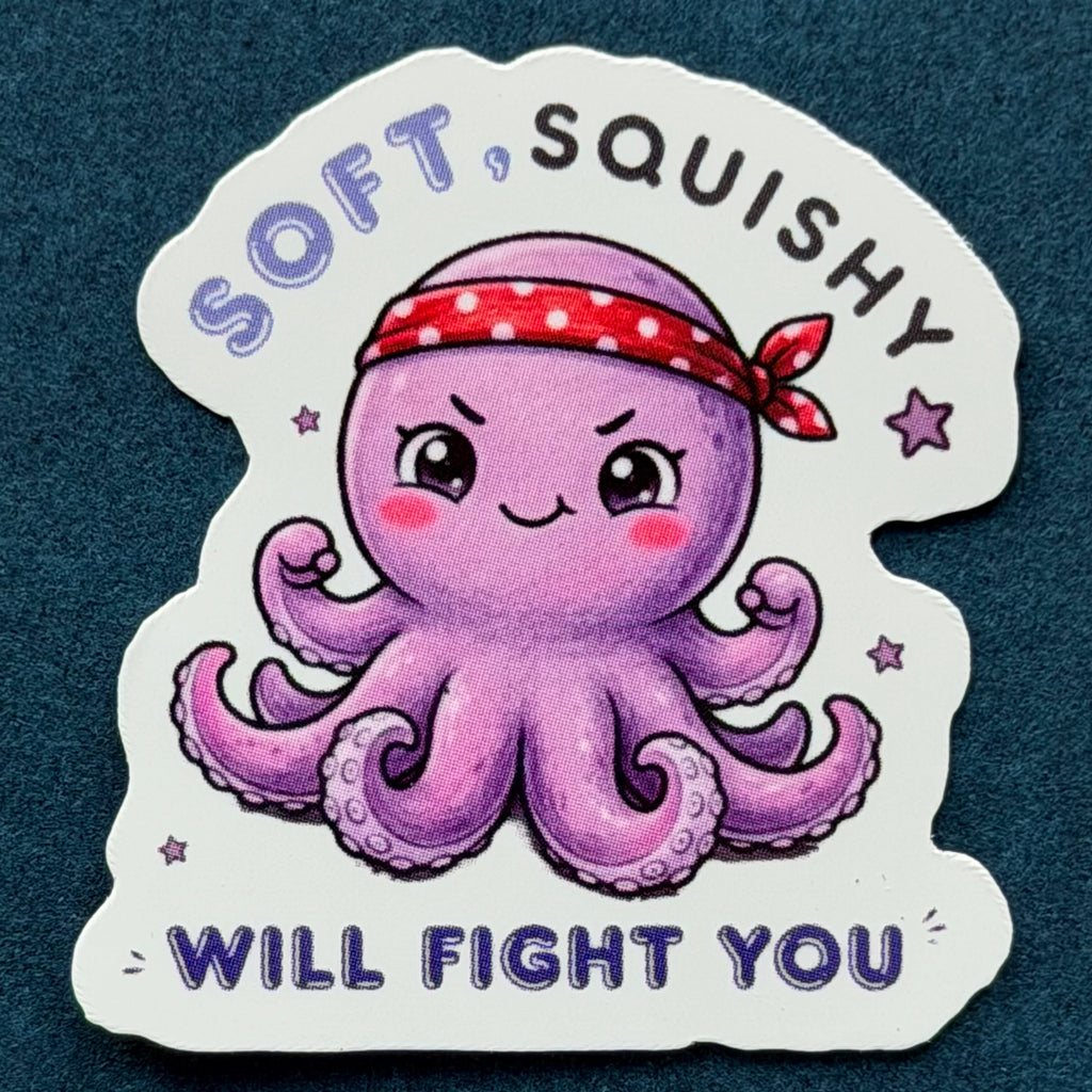 SOFT, SQUISHY & WILL FIGHT YOU