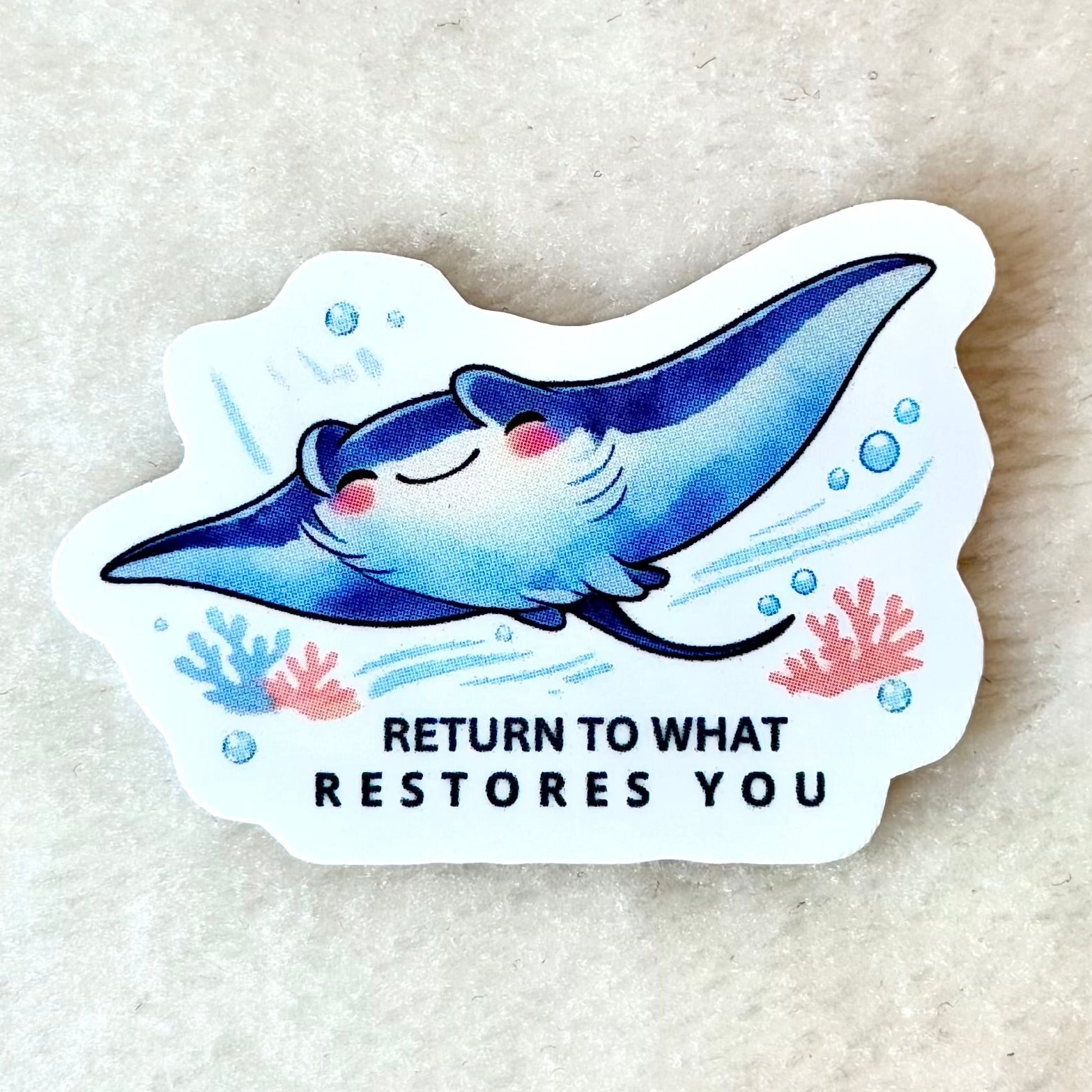 RETURN TO WHAT RESTORES YOU