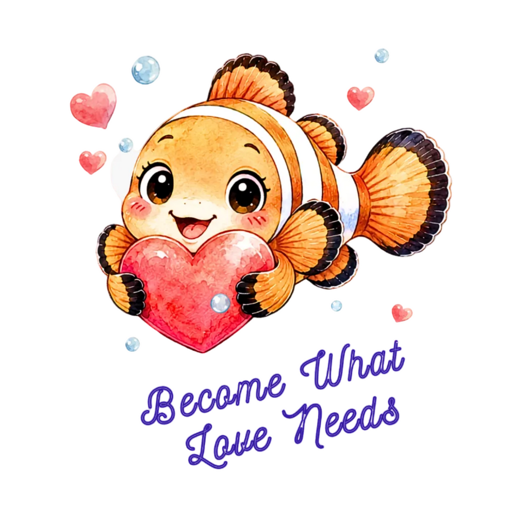 BECOME WHAT LOVE NEEDS