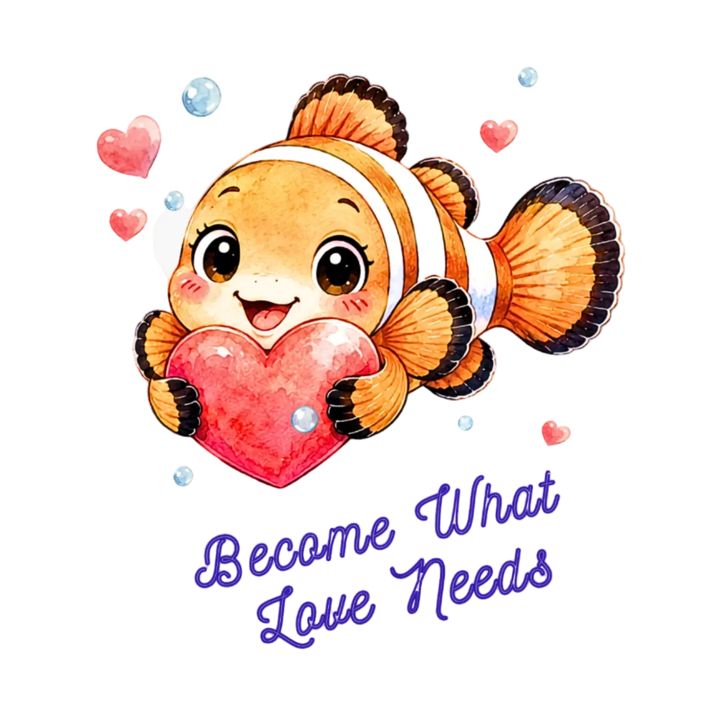 BECOME WHAT LOVE NEEDS