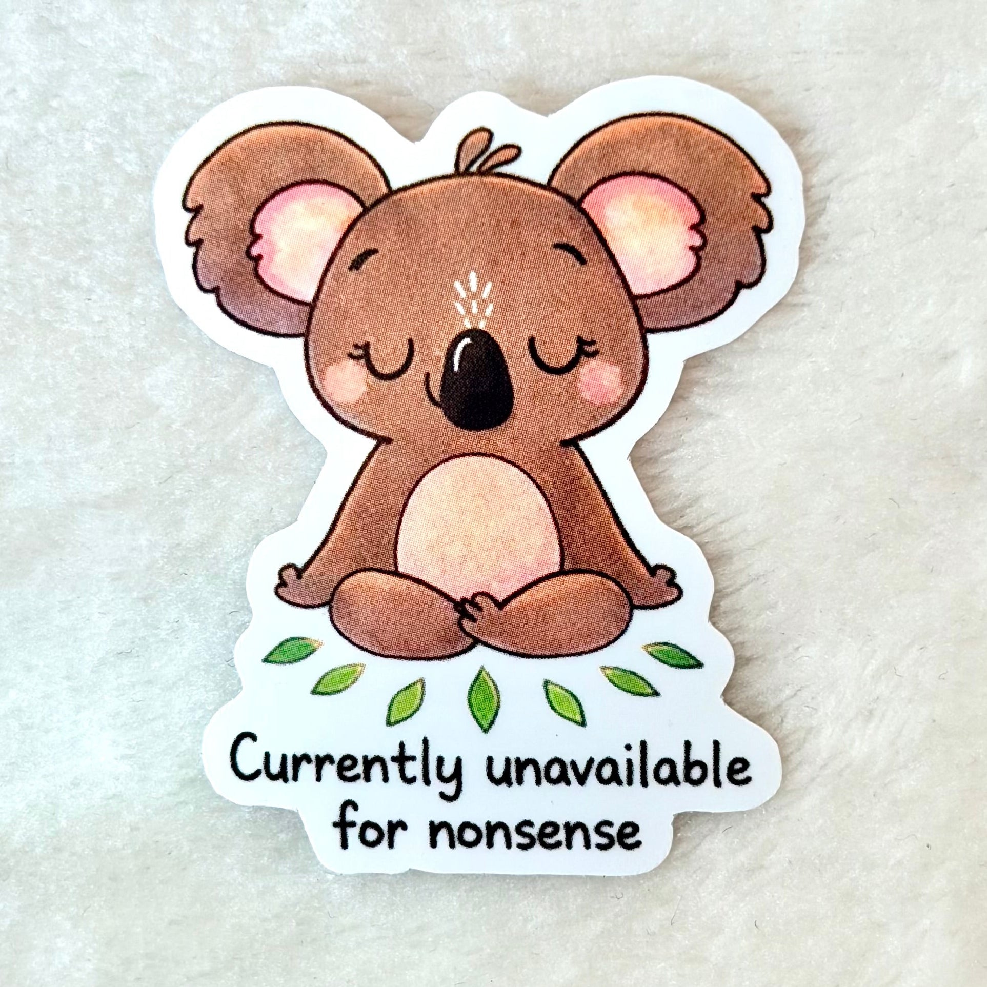 Unavailable for Nonsense