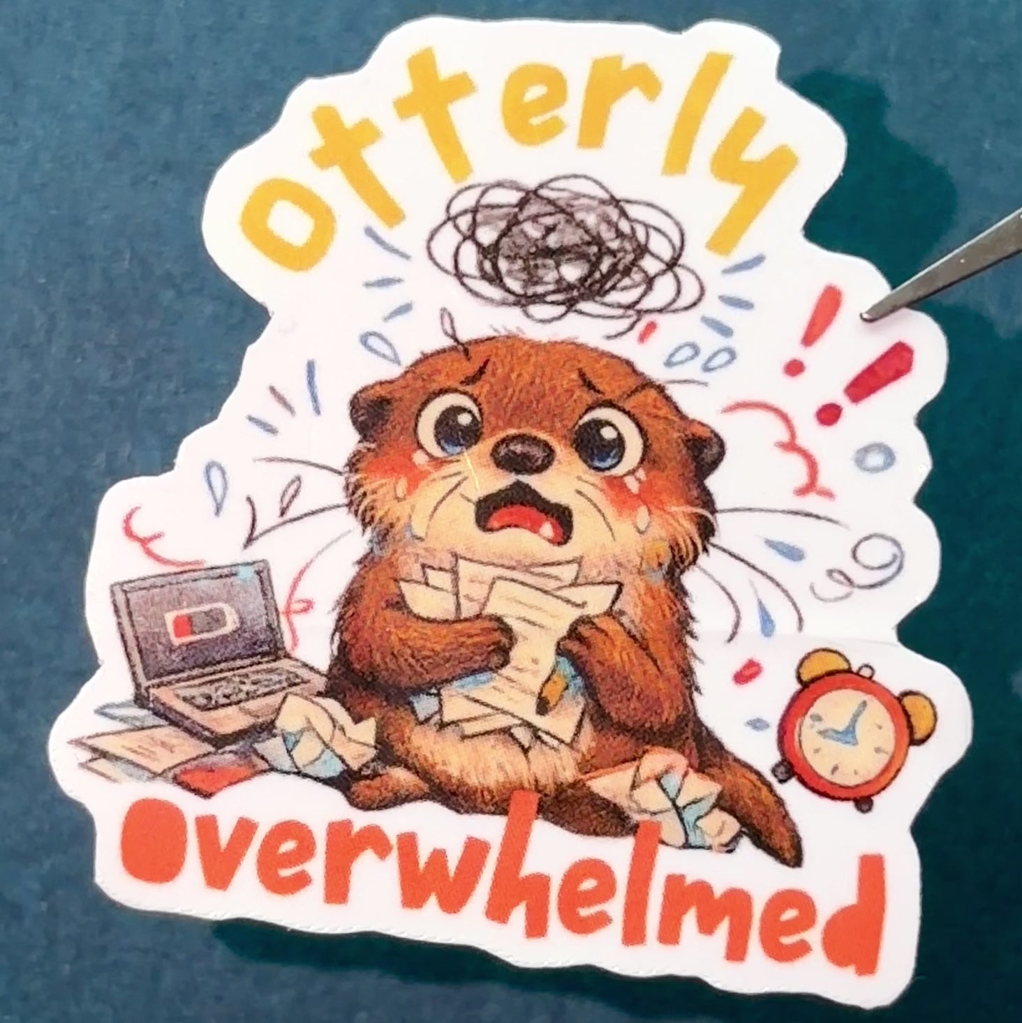 OTTERLY OVERWHELMED