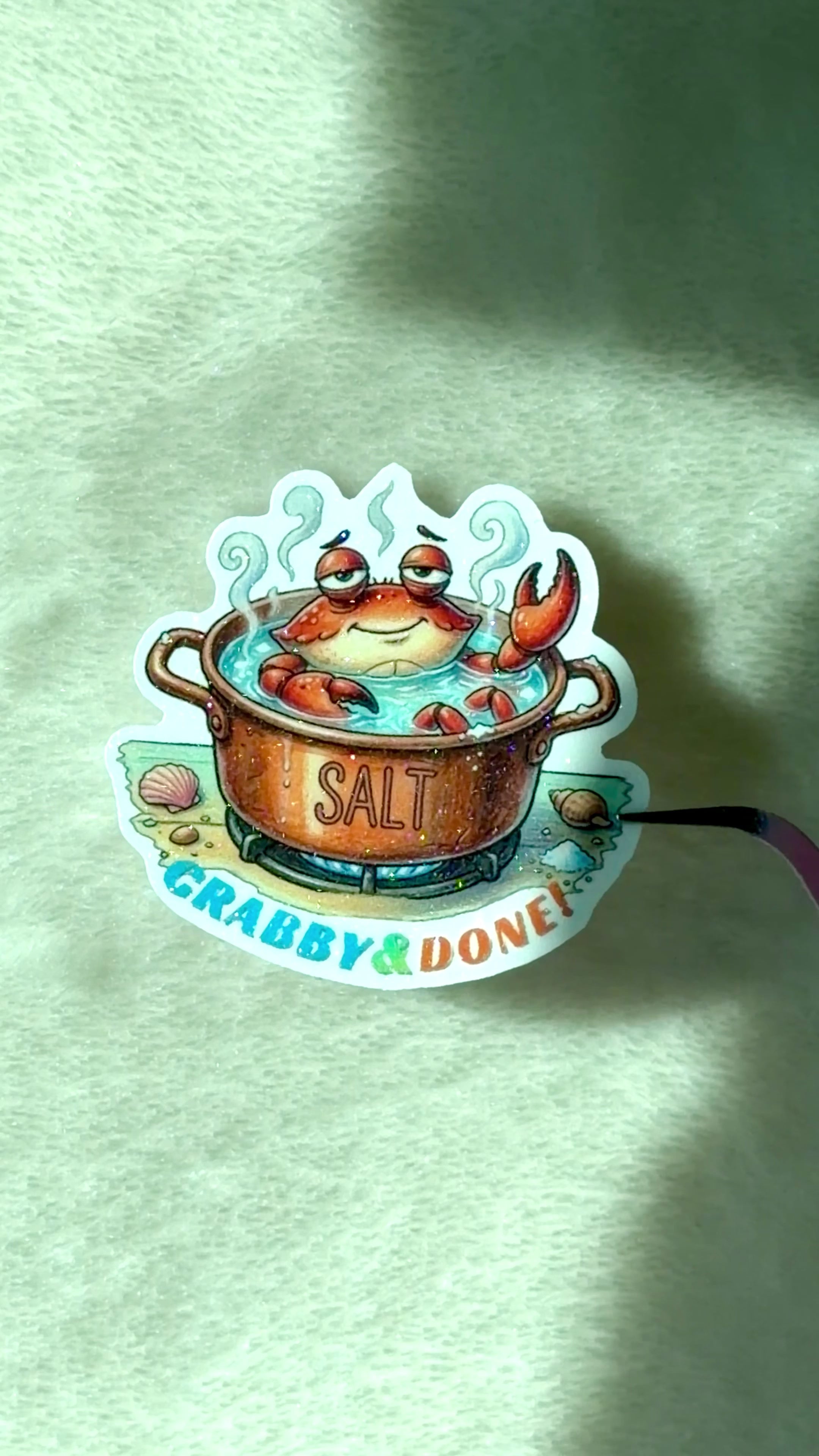 SALTY BUT CRABBY & DONE